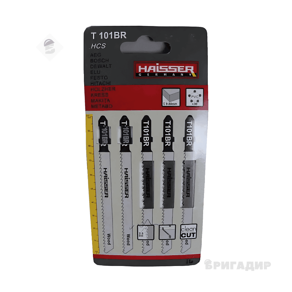 Полотна для лобзика T101BR Haisser
