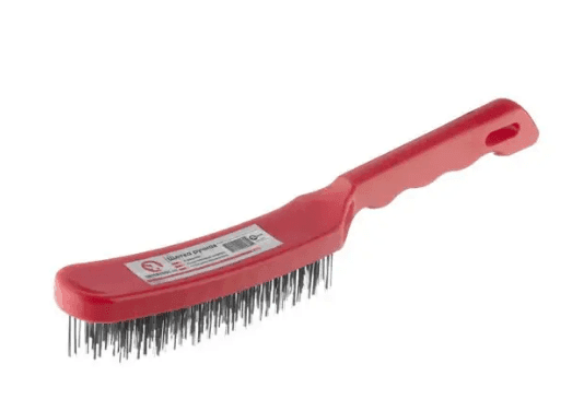 Щітка ручна Mastertool 250мм гребінецьчорно червоний
