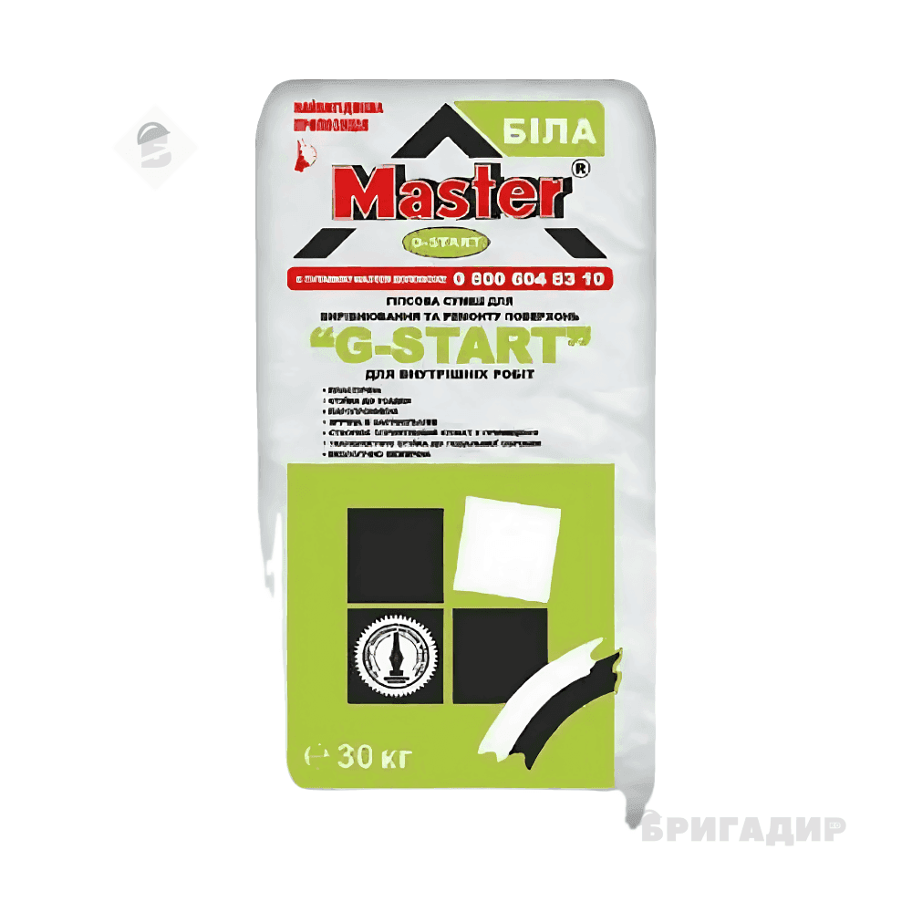 Гіпс Master G-START 30 кг