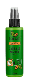Forest Спрей-репелент "Forest Family" від комарів 200мл аерозоль