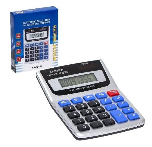Калькулятор KK-8985A 12х10х2 см 94240