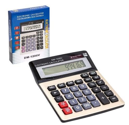 Калькулятор DM1200V 19,5х15х3,5 см 89689