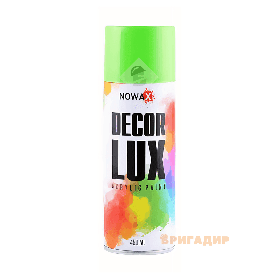 Фарба флуоресцентна Spray 450ml зелений NX48046