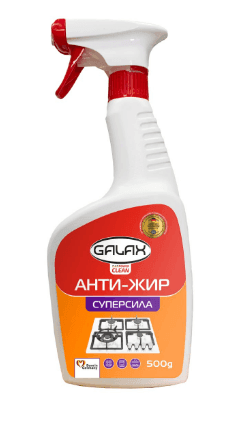 Засіб для чищення кухні Анти-жир Апельсин 0,5л