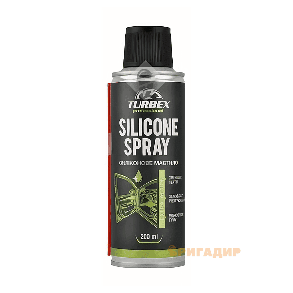 Силіконова змазка 200мл TURBEX SILICONE SPRAY TR00136
