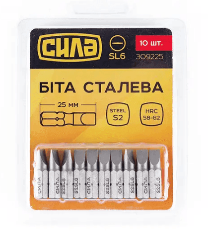 Біта SL6*25