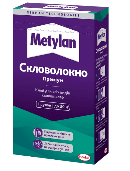 Клей для шпалер Преміум скловолокно 500г