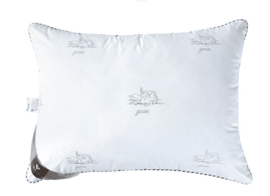 Подушка NORDIC COMFORT PLUS 70*70 зі стебаним чохлом на блискавці (білий)