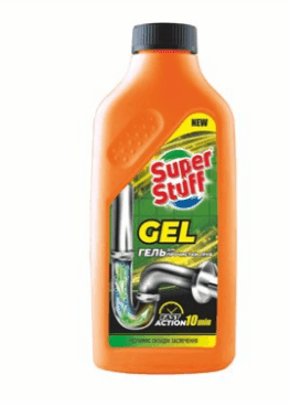 Гель для прочистки труб EL TM Super Stuff 500мл(20шт/ящ)