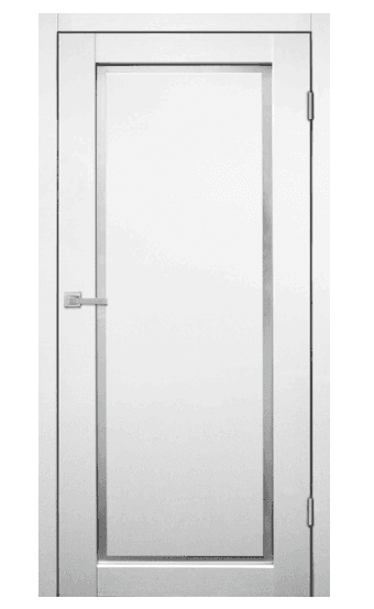 Дверне полотно ПВХ TM DOORS С090 СD (скло сатин) (дуб меренго) 80