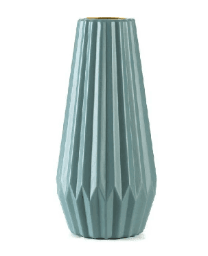 Ваза MVM  DH-FLOWERS-06 55х70х220 мм  блакитна