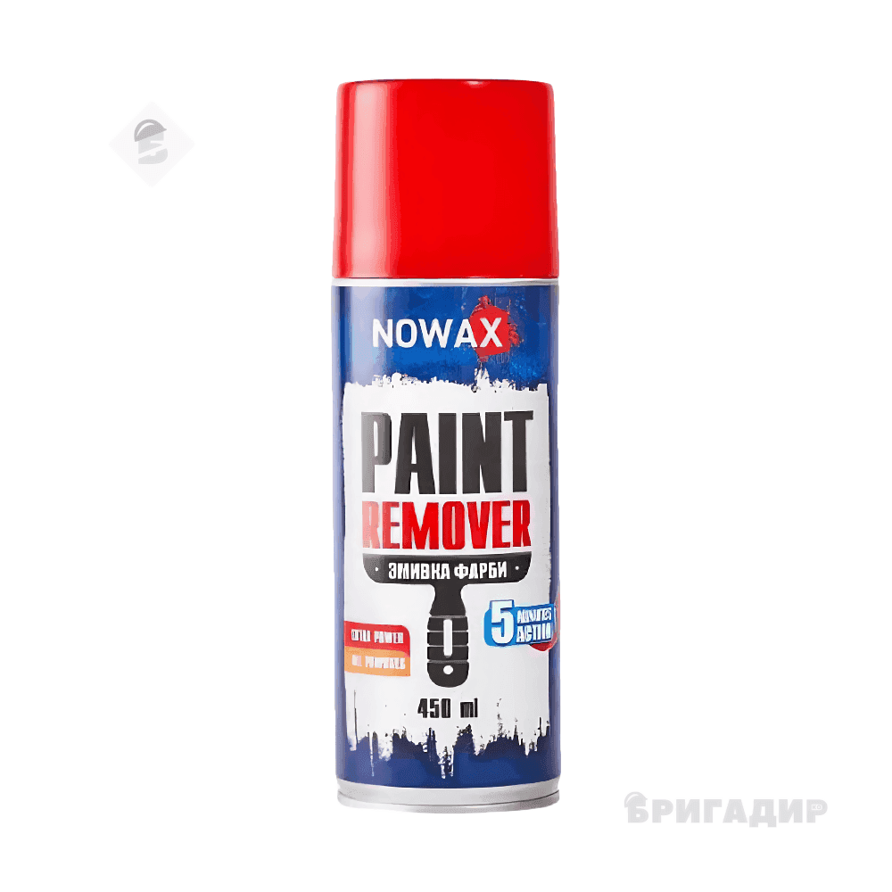 Очищувач (змивка фарби) Nowax Paint Remover 450мл NX45900