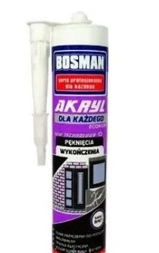 Силікон санітарний BOSMAN DLA KAZDEGO прозорий 280мл
