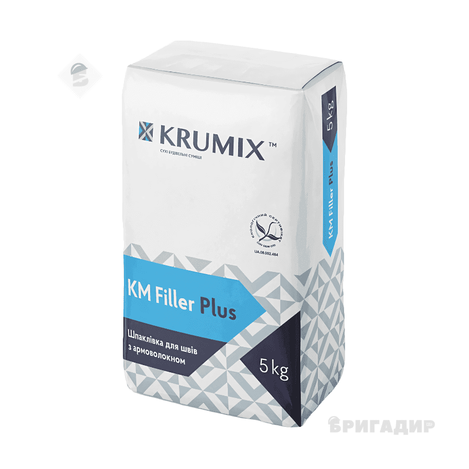 Шпаклівка для швів Filler PLUS Krumix 5кг