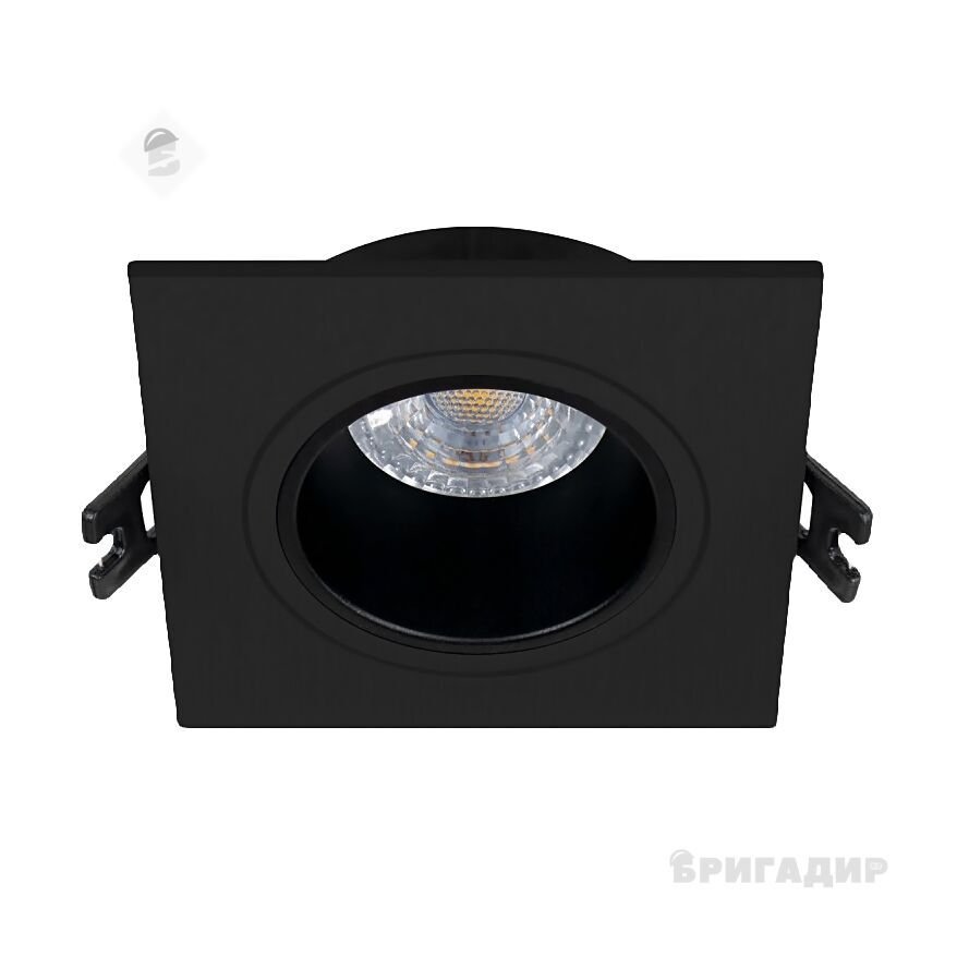 Світ-к Luxel Акцентний GU5.3 IP20 чорний(DP-02B)