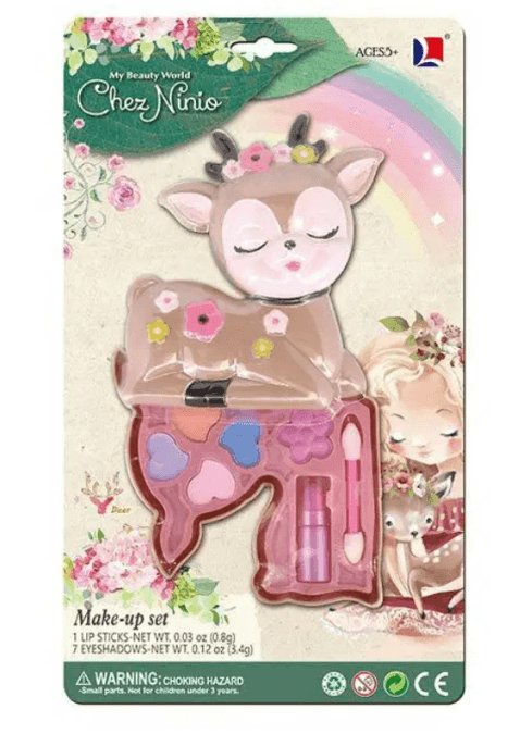 Косметика "Оленя" арт. 70634P (144шт/2) тіні, пензлик, помада  планшет. 17,8 * 30,8 * 3,7 см
