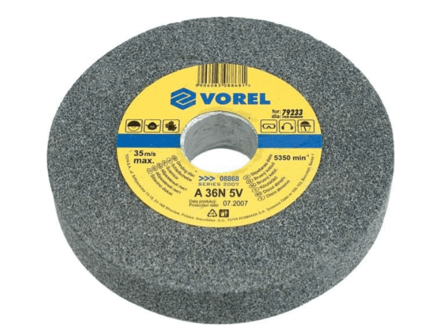 Круг точильний 150*10*32 ЗП 14А 16СТ для заточки пил сірий