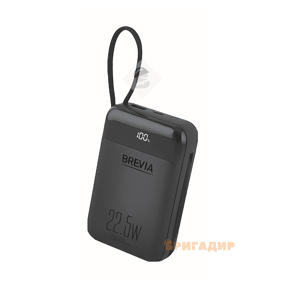 УМБ BREVIA 20000mAh 22.5W Li-Pol, LCD