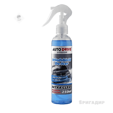 РОЗМОРОЖУВАЧ СКЛА І ЗАМКІВ AUTO DRIVE WINDSHIELD DE-ICER 250ML AD0035
