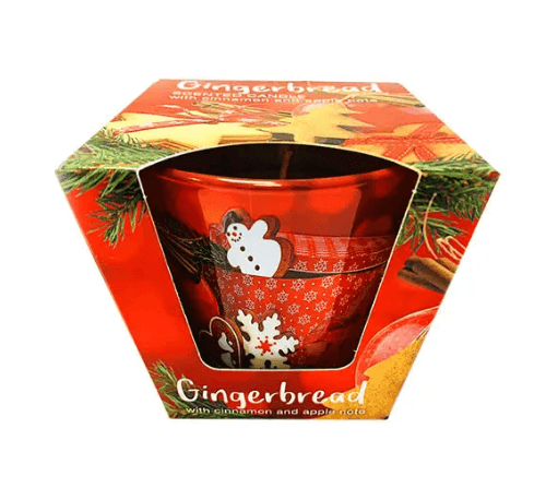 Свічка в стакані із запахом Gingerbread Apple & Cinnamon  Note 115г 30годин Польща