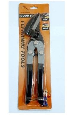 Ножиці по металу ручні Пелікан 270 мм алмаз