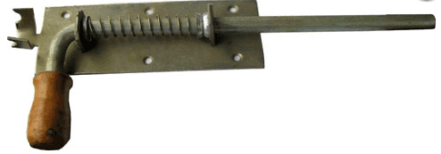 Засув гаражний №3(l-530)