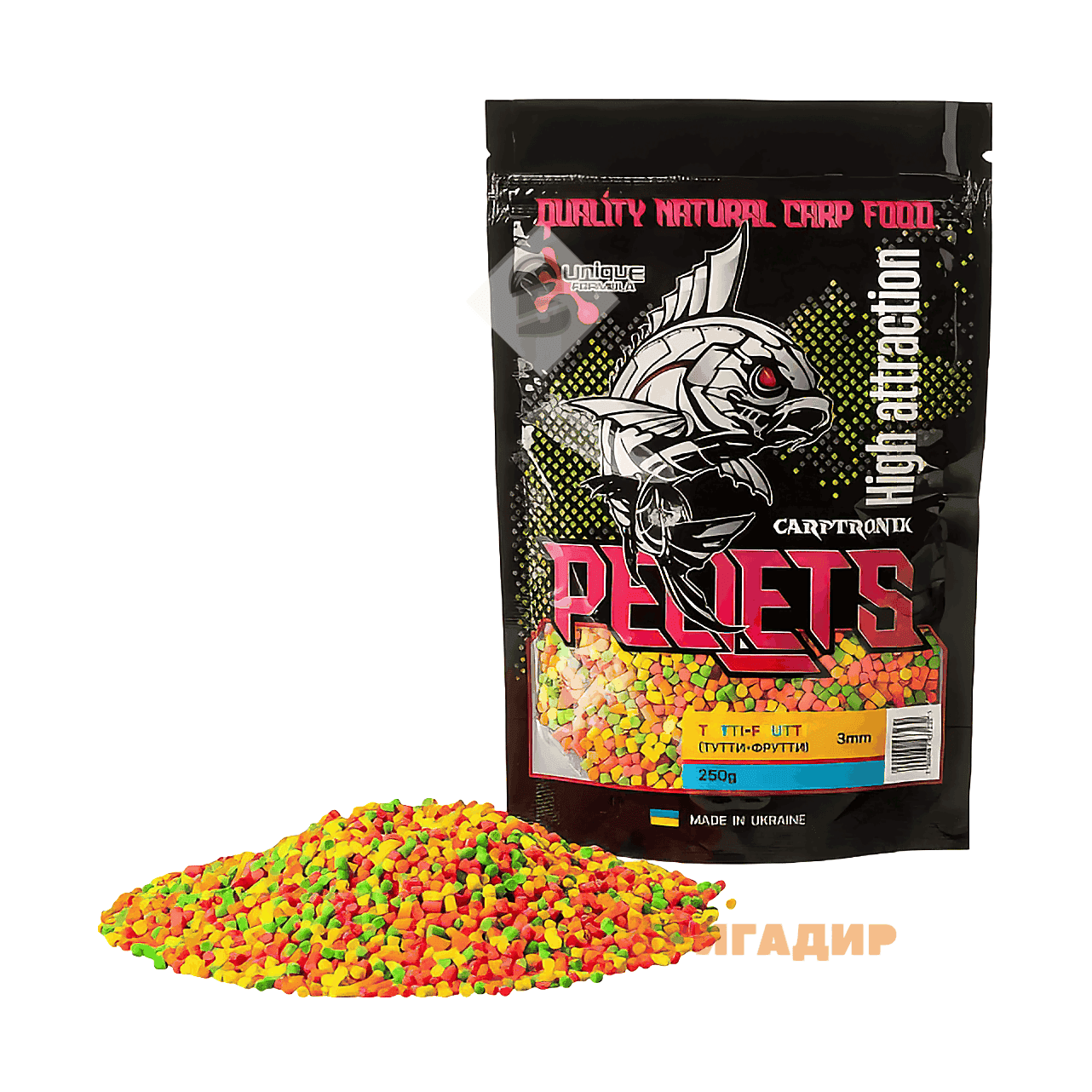 Carptronik Метод-Стік Мікс Пеллетс Tutti-Frutti 3мм 250г