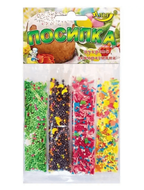 Посипання Великодня Мікс (Альт) 4 стіки 20гр