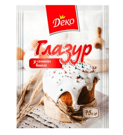 Глазур 75г