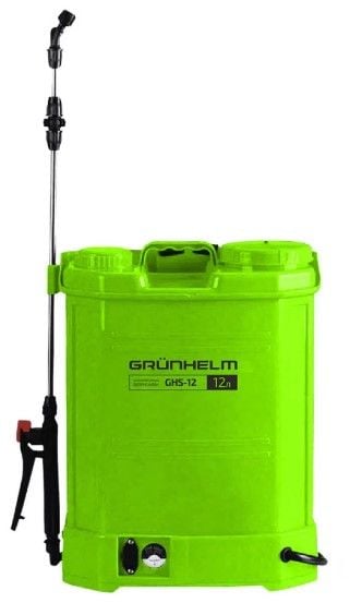 Оприскувач акумуляторний Grunhelm GHS-12 12л