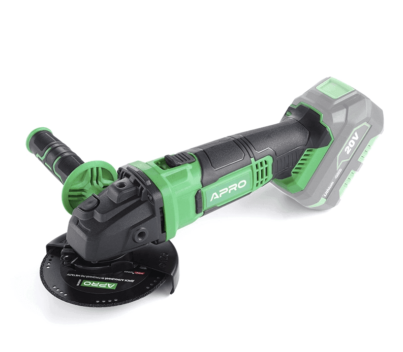 895100 Акумуляторна кутова шліфувальна машина APRO 20В 125мм