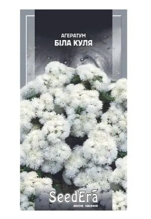 Насіння Агератум Білий букет 0,2 г. Німеччниа
