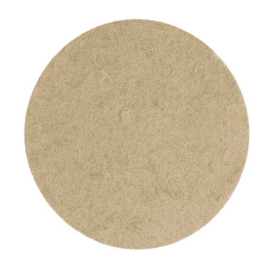 Круг повстяний на УШМі Рамболд - 125х22мм білий 026712