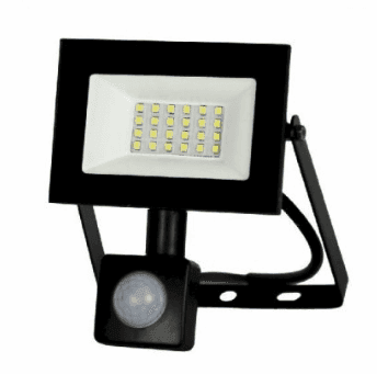 RH Прожектор SOFT LED 10W 100LM/W 6500K IP65 ЧОРН. З ДАТЧ РУХУ HN-191152