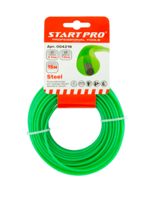 Жилка з тросом Start Pro 2.7 зелена