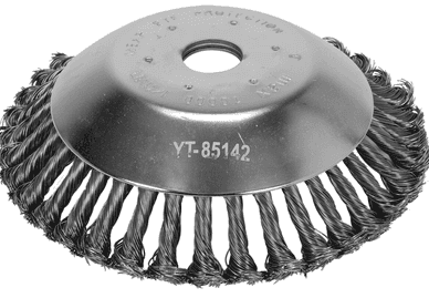 Т-570 Щітка на бензокосу для чистки бруківки 6