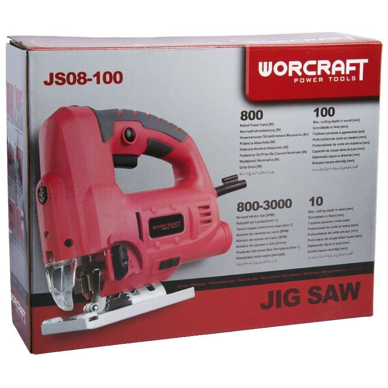 Лобзик електричний Worcraft JS08-100
