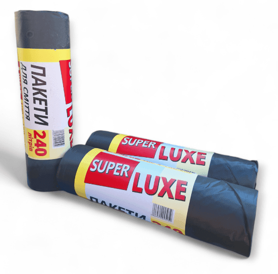 Пакет для сміття 240л 10шт SuperMocni