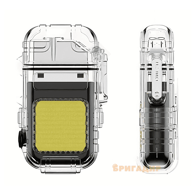 Зажигалка спіральна USB та LED ліхтарик 9258 (9482)