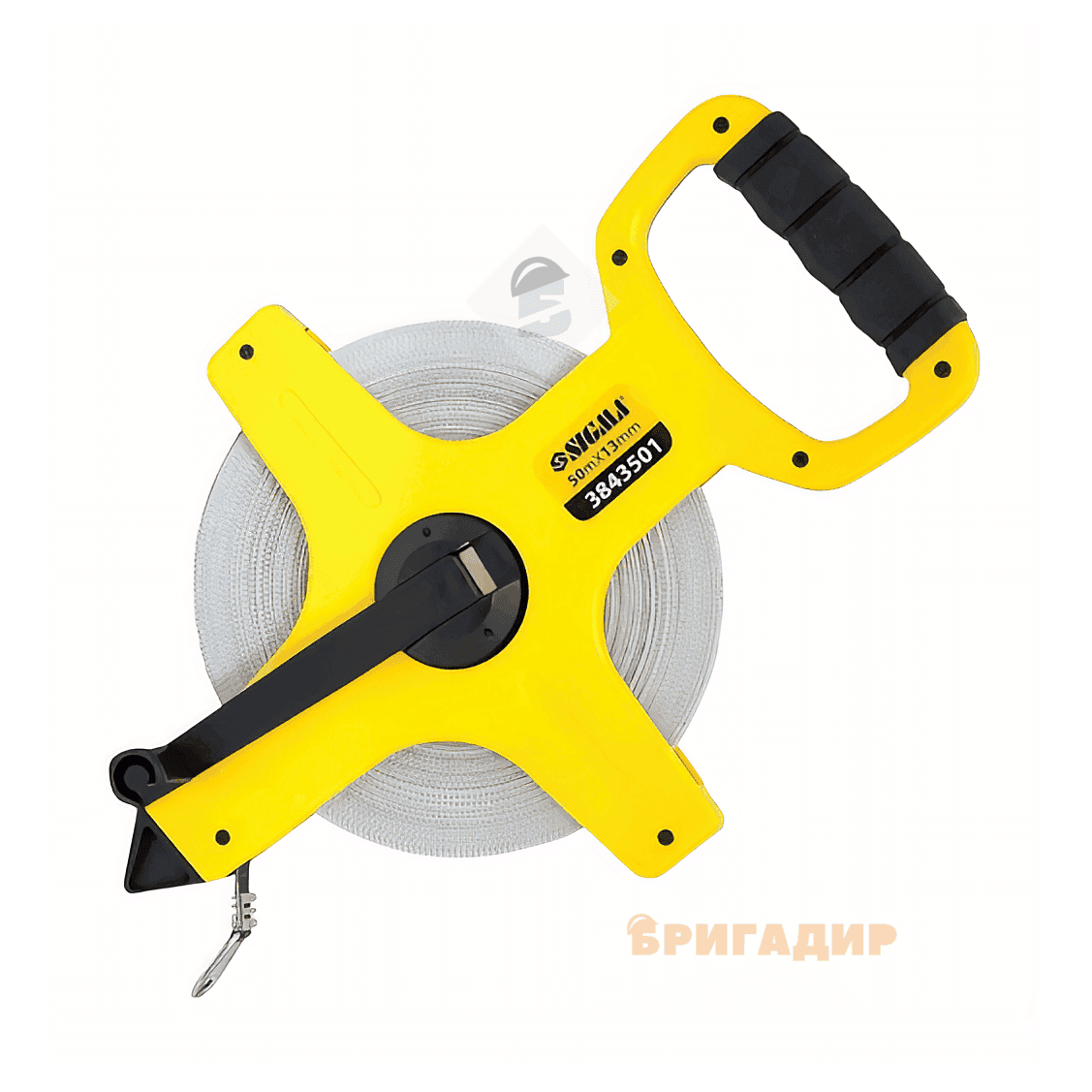 Рулетка master tool 66-5013 геодезична 50м х13мм полотно із скловолокна