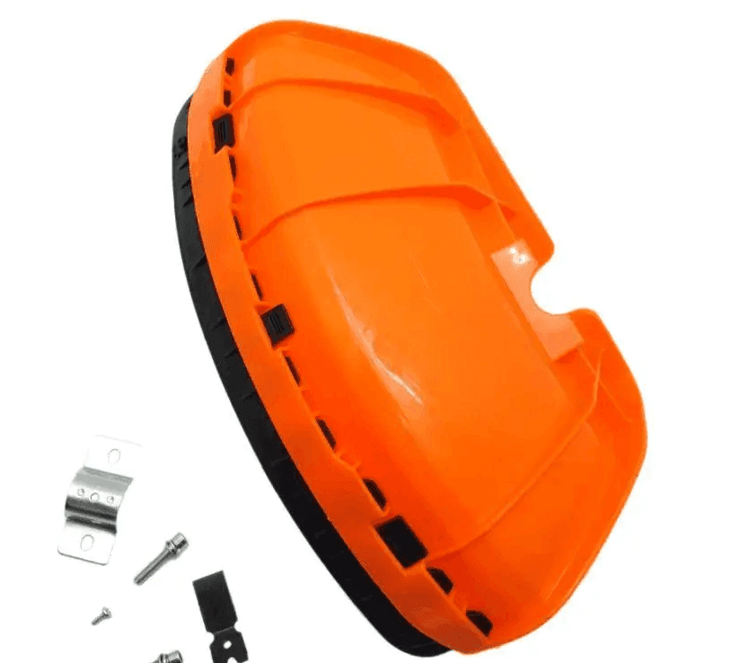 Захист до бензо косарки (оранджевий)