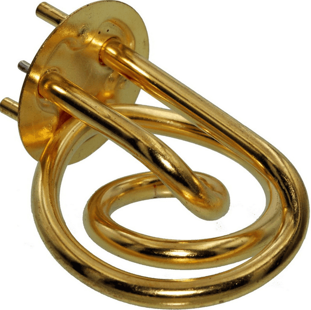 Спіральний тен до чайника (жовтий)