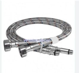 Водяний шланг LIDZ M10*1/2  0,4 м. (пара)