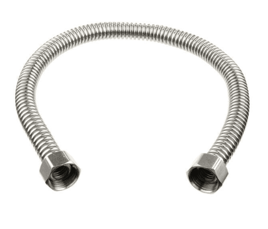 Водяний шланг GrosS нержавіюча гофротруба 1/2 вв 0,5м.