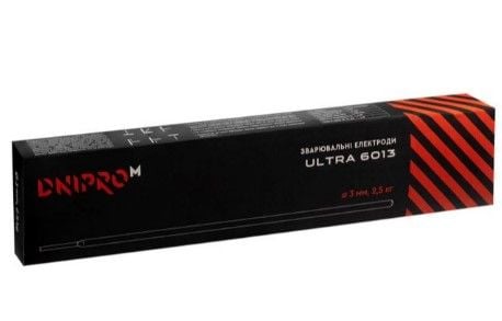 Зварювальні електроди DNIPRO-M (AWS A5.1 E6013) 3 мм. 2.5кг.