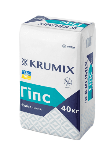 Гіпс 40кг Крумікс