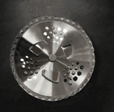 Revolt Ніж для тримера з победіт.255*25мм.40Т (3 відсікачі (бірюзове покриття)