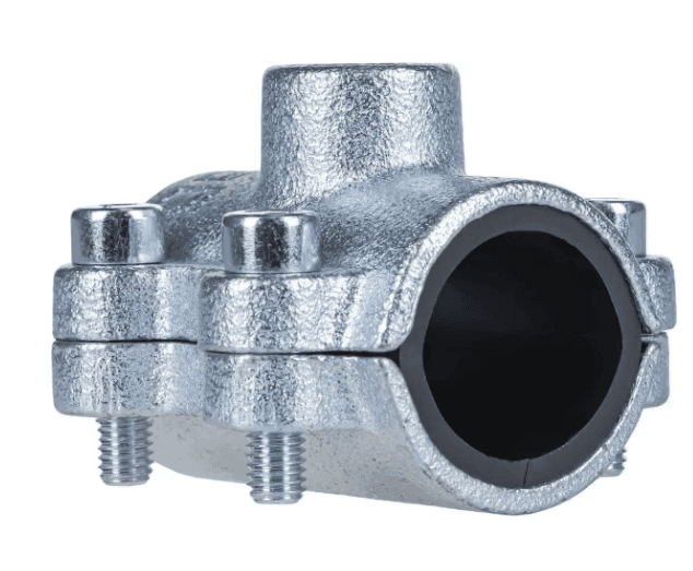 Врізка в трубу з сальниками 2"