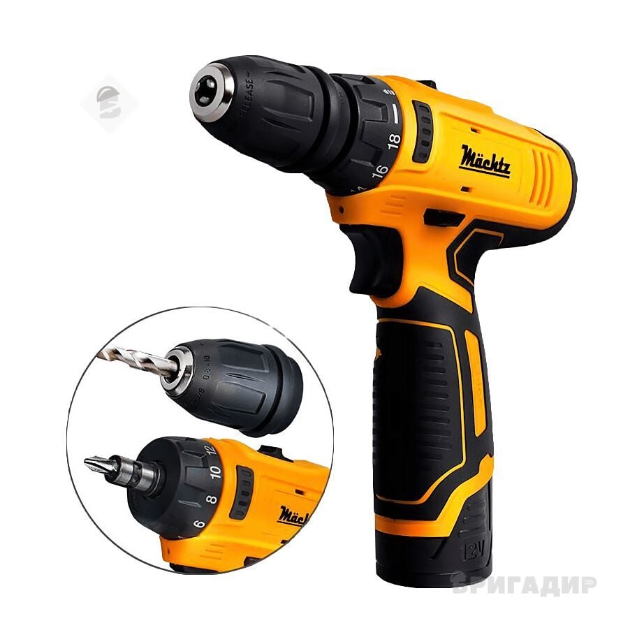 Machts MCD-12HQ-Li Шруповерт акумуляторний