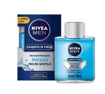 Лосьйон після гоління зволожуючий захичт та догляд  Nivea 100мл.